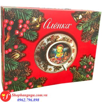 Bánh Quy Alenka Vị Sữa Hộp Đỏ 570Gr Của Nga Giá Tốt