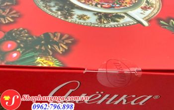 Bánh Quy Alenka Vị Sữa Hộp Đỏ 570Gr Của Nga Giá Tốt