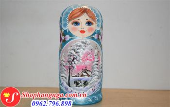 Búp Bê Nga 15 Con Mẫu Số 4