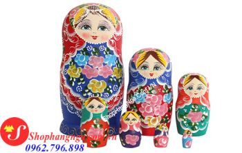 Búp Bê Matryoshka Nga 7 Con Số 16 Hình Công Chúa