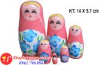 Búp Bê Gỗ Của Nga Matryoshka Bộ 6 Con Giá Tốt