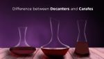 So sánh decanter và carafe: Hai loại bình đựng rượu lịch sử