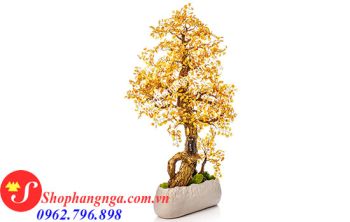 Cây Hổ Phách Nga Số 14 Dáng Liễu Mẫu Tử