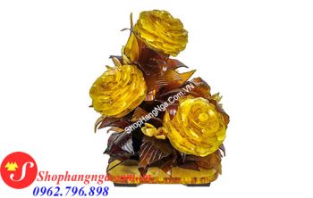 Giỏ Hoa Hồng Bằng Hổ Phách Của Nga