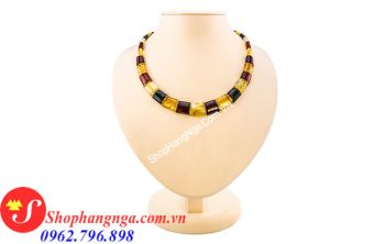 Vòng Cổ Hổ Phách Phẳng Egypt Nhiều Màu Mẫu 5 Của Nga