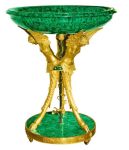 Chiếc Bát Lớn Bằng Đá Malachite Của Nga
