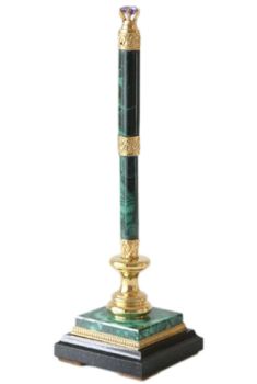 Giá Đỡ Bút Bằng Đá Malachite Của Nga