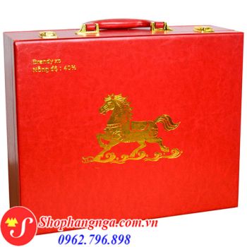 Chai Rượu Con Ngựa 2026 Brandy Raynand VSOP Thủy Tinh