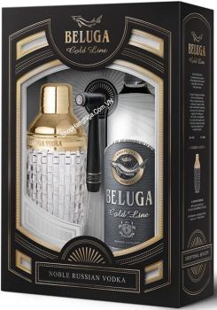 Rượu vodka Beluga Gold Line búa đập mẫu hộp quà cao cấp