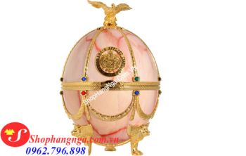 Rượu Trứng Nga Màu Đá Ruby Hồng Hàng Chính Hãng, Giá Tốt