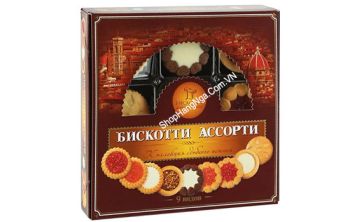 Bánh Quy Bơ 9 Vị Biscotti Chính Hãng Của Nga Giá Tốt