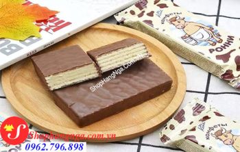Bánh Xốp Con Bò Waffle Candy Ronni Chính Hãng Của Nga