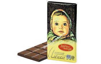 Kẹo Socola Thanh Alenka Hình Cô Gái Của Nga