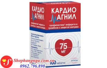 Viên uống Cardiomagnet của Nga phòng chống đột quỵ