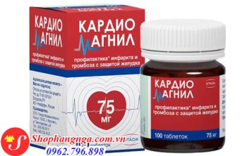 Viên uống Cardiomagnet của Nga phòng chống đột quỵ